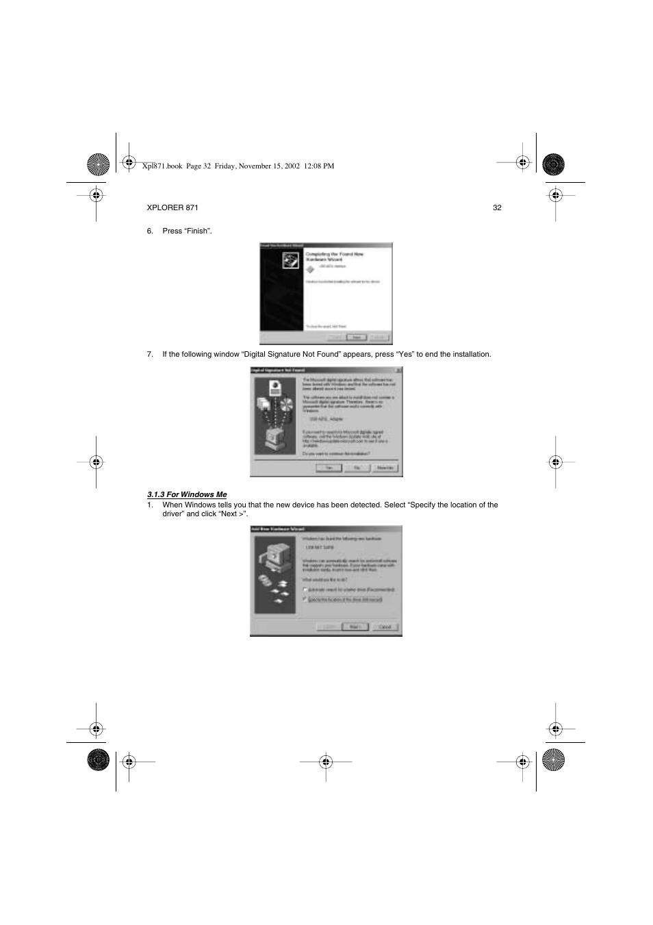 Topcom Xplorer 871 User Manual | Page 32 / 43