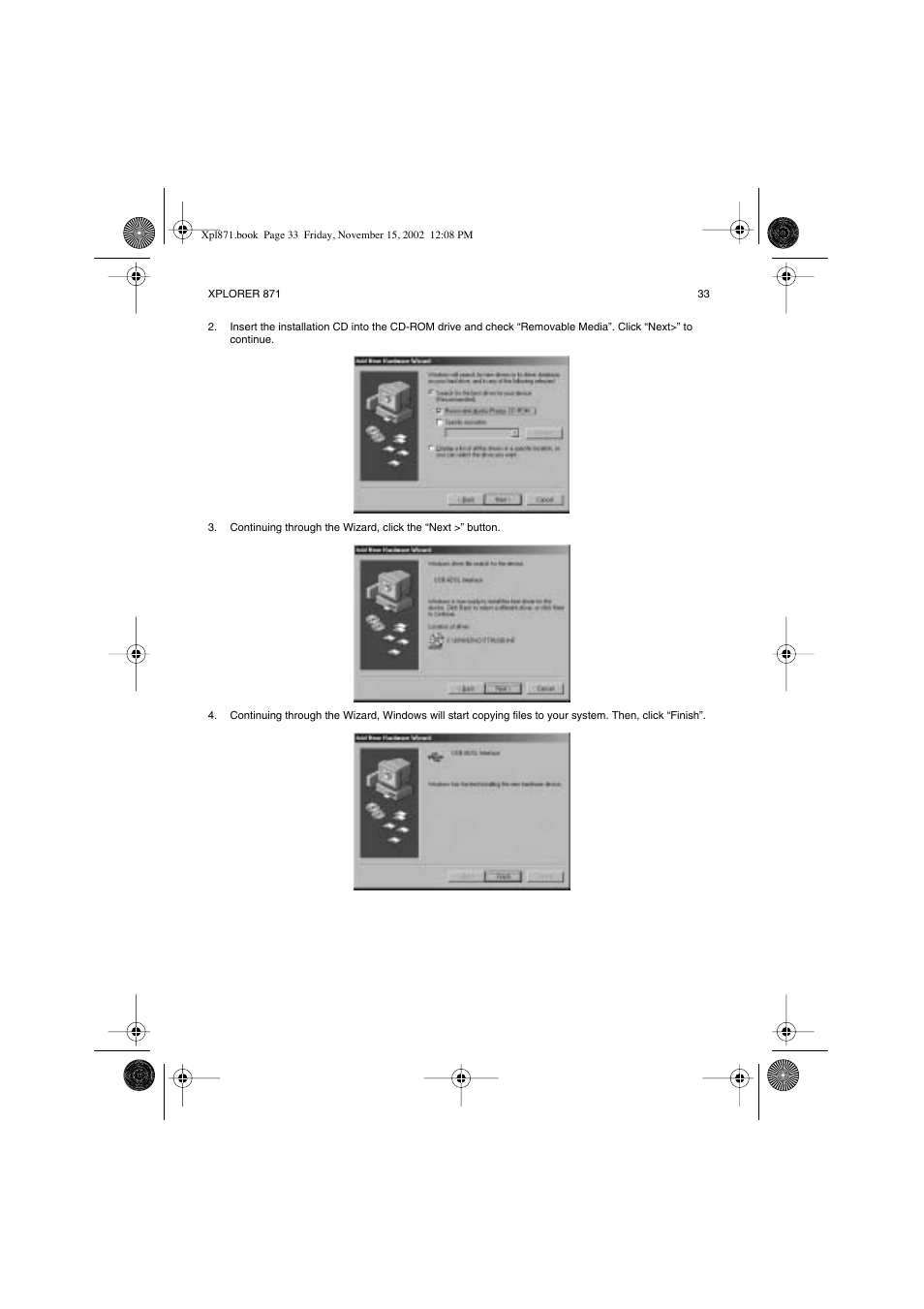 Topcom Xplorer 871 User Manual | Page 33 / 43