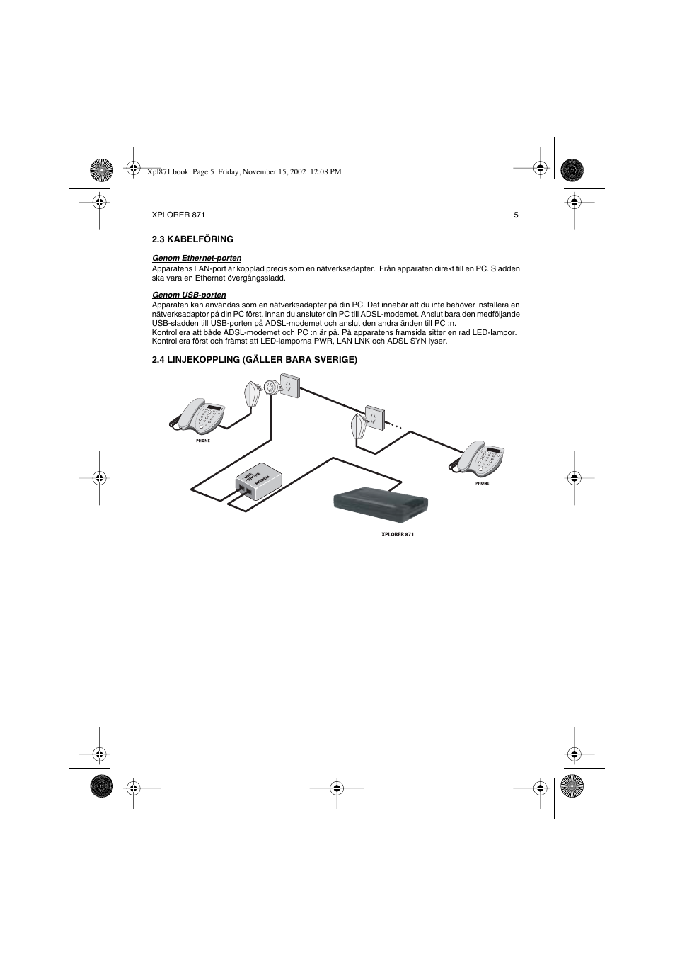 Topcom Xplorer 871 User Manual | Page 5 / 43
