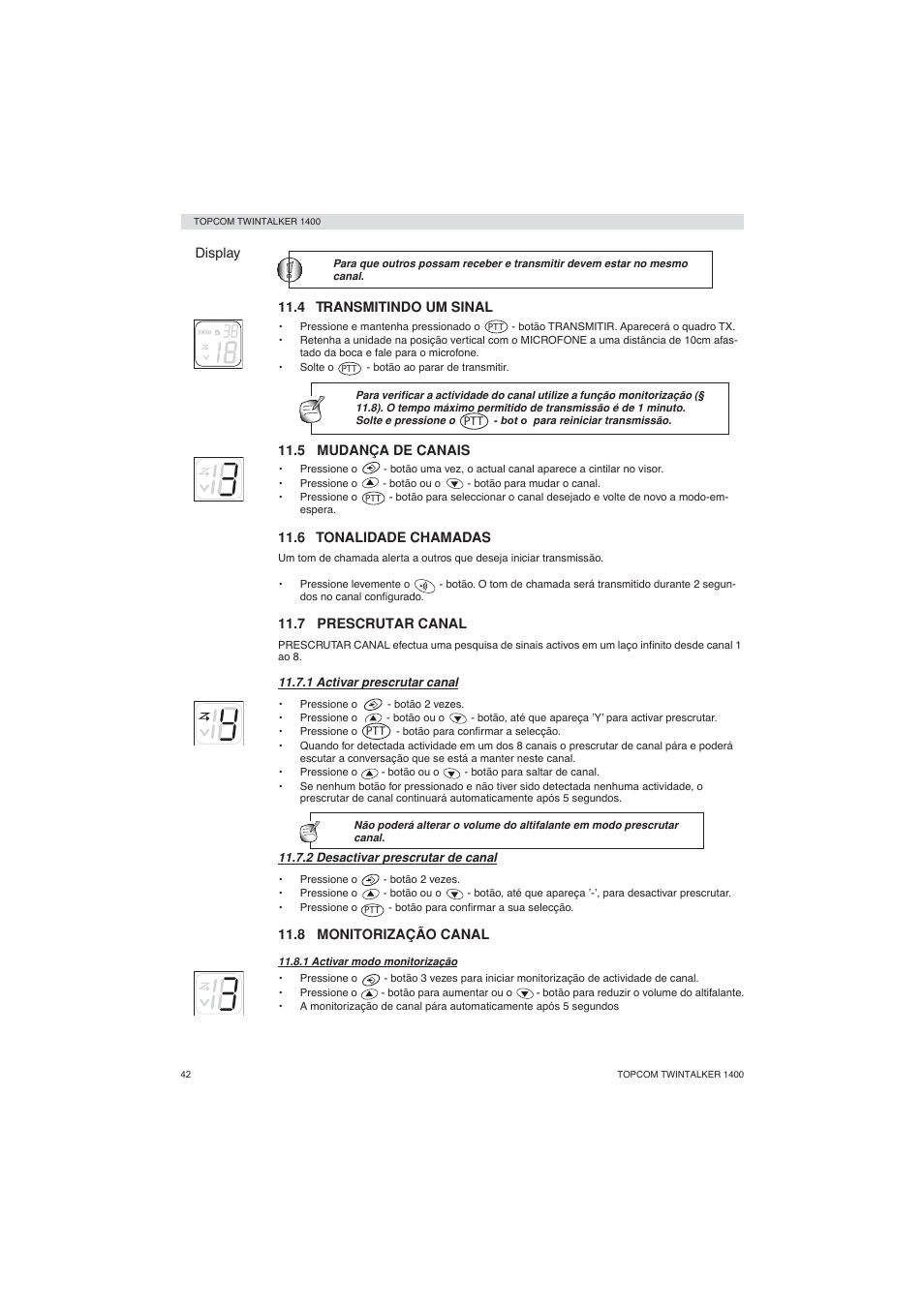 Topcom Twintalker 1400 User Manual | Page 42 / 100