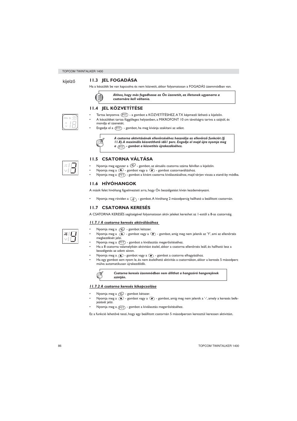 Topcom Twintalker 1400 User Manual | Page 86 / 100