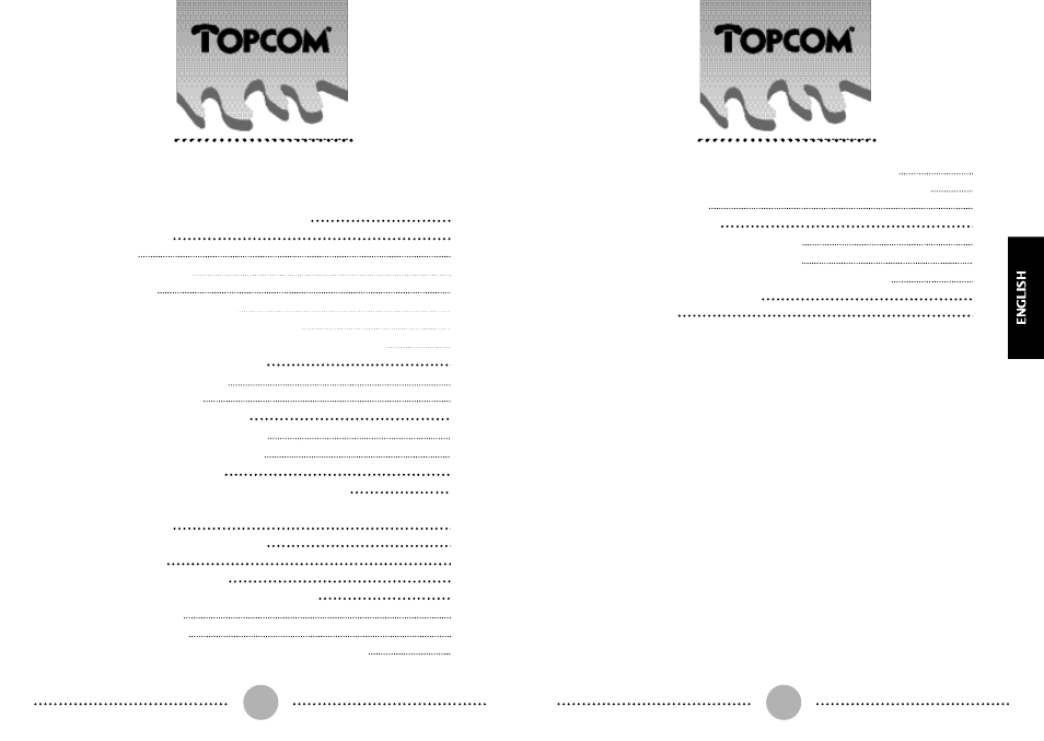 Domo | Topcom D Omo User Manual | Page 3 / 9