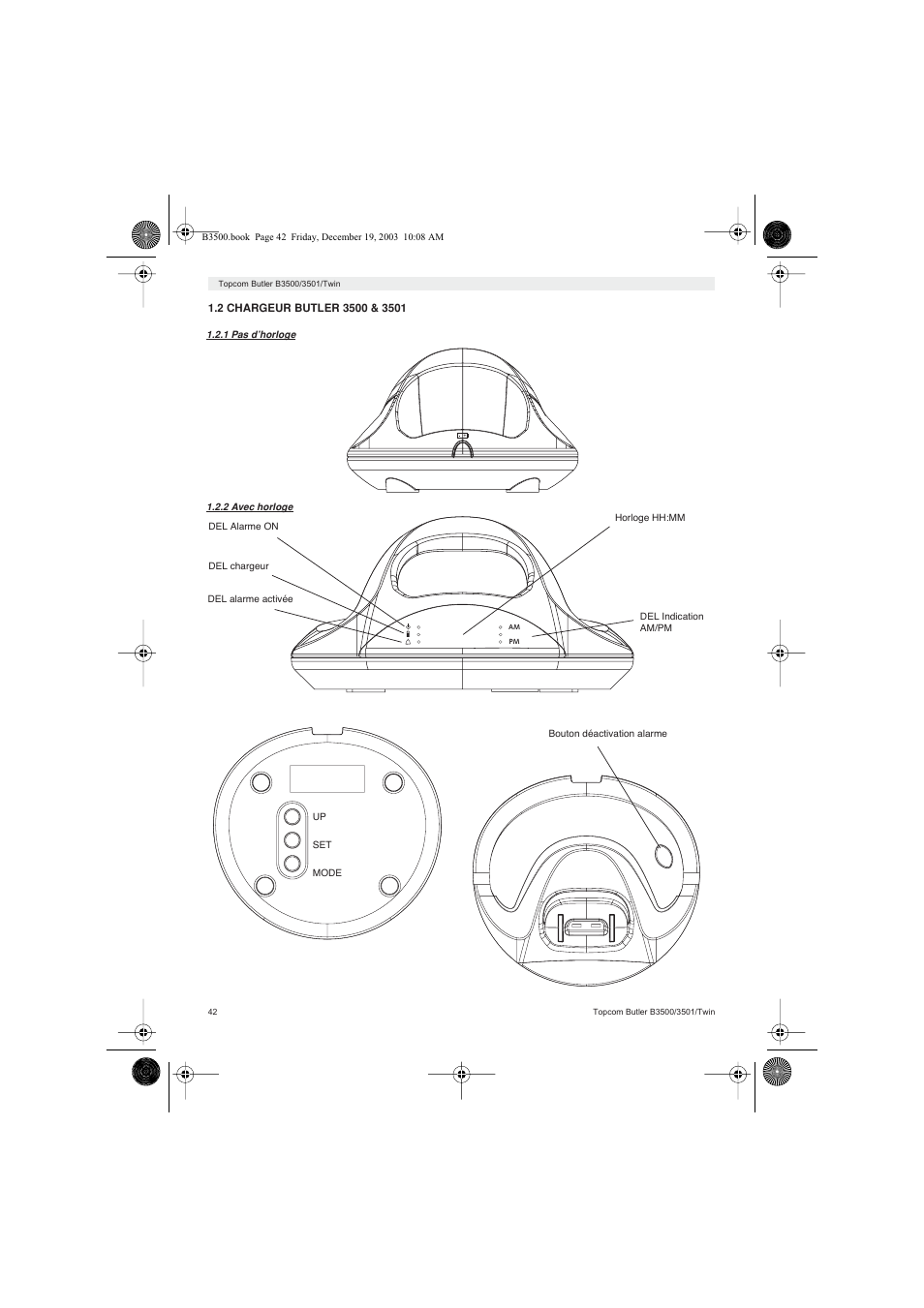 Topcom BUTLER 3500 User Manual | Page 42 / 96