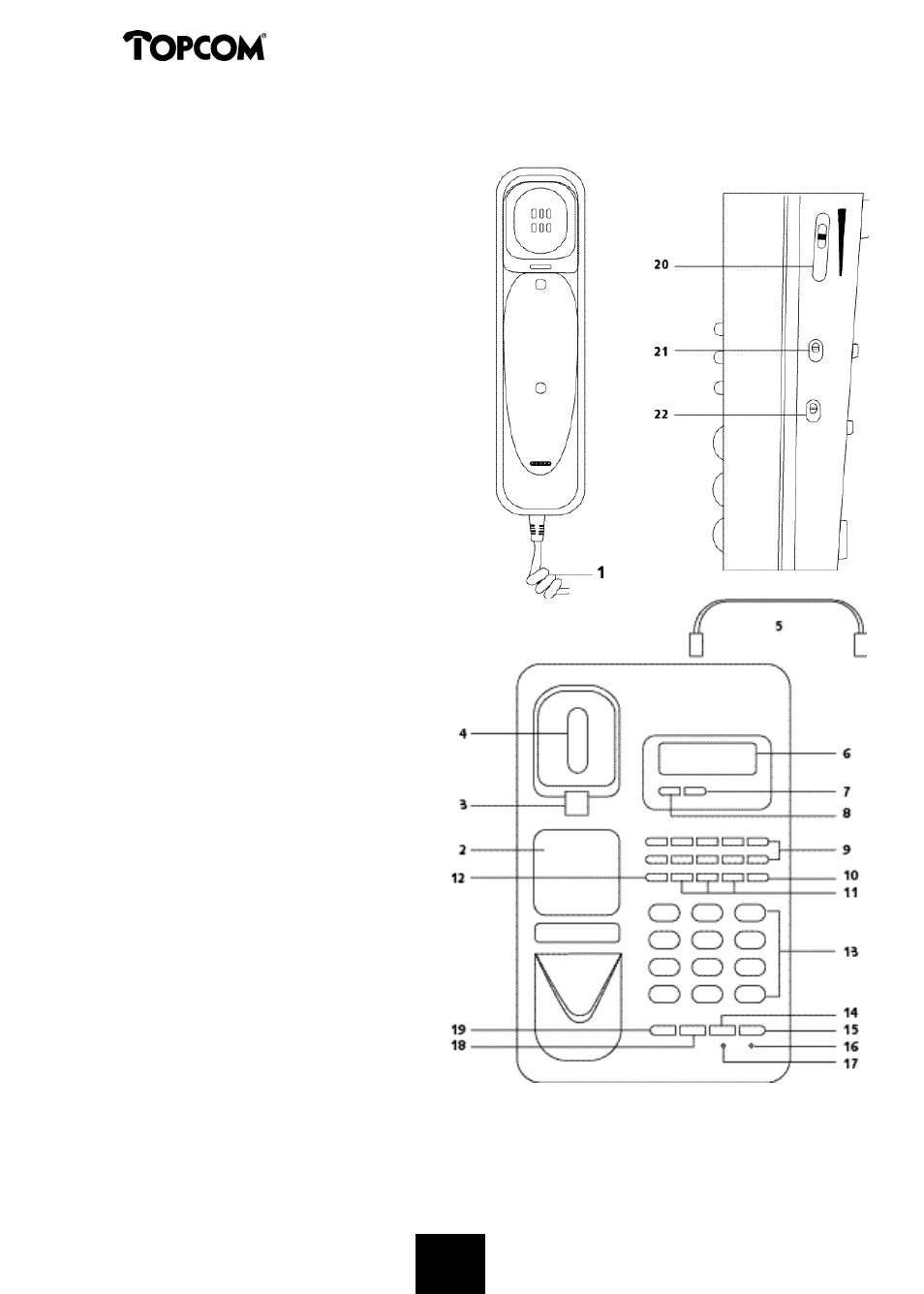 Orion | Topcom ORION User Manual | Page 4 / 11