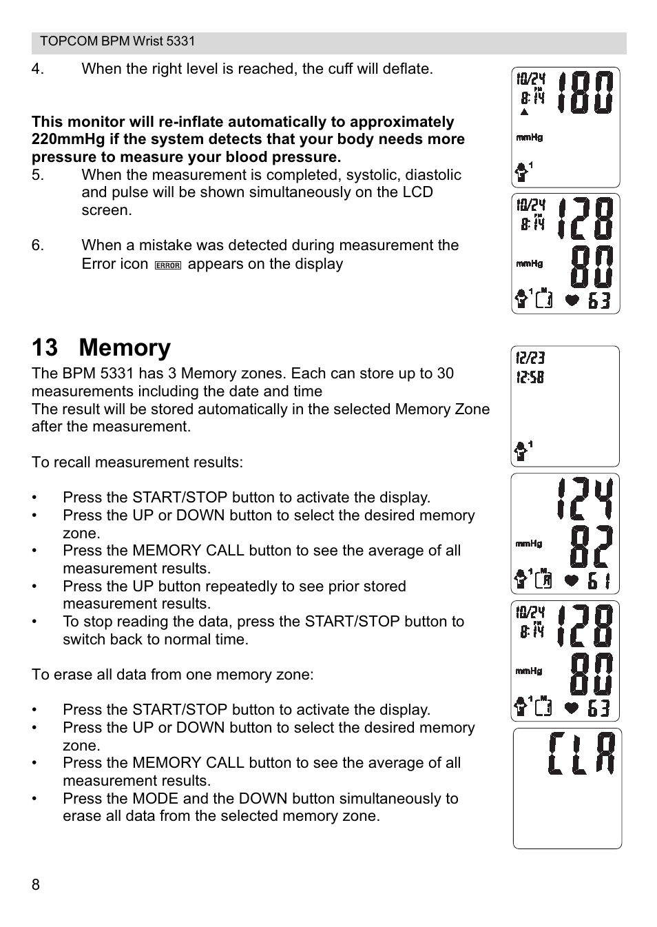 Topcom CE0197 5331 User Manual | Page 8 / 72