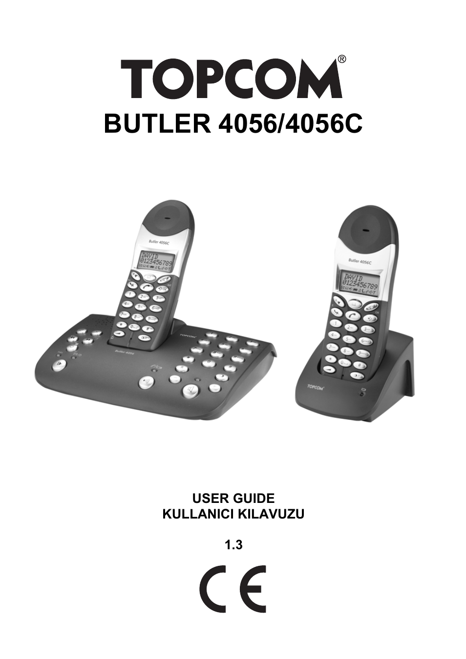 Topcom BUTLER 4056C User Manual | 72 pages