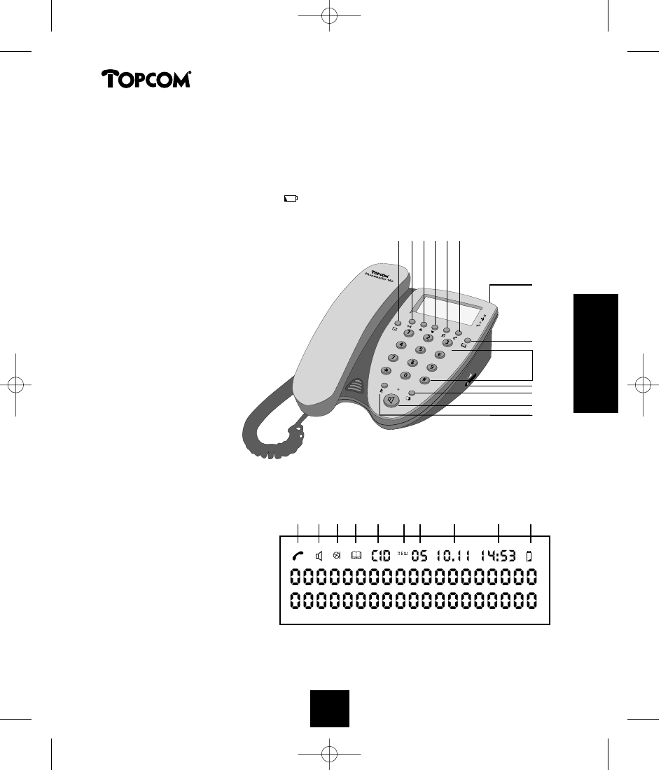 Phonemaster 150 | Topcom PHONEMASTER 150 User Manual | Page 18 / 29