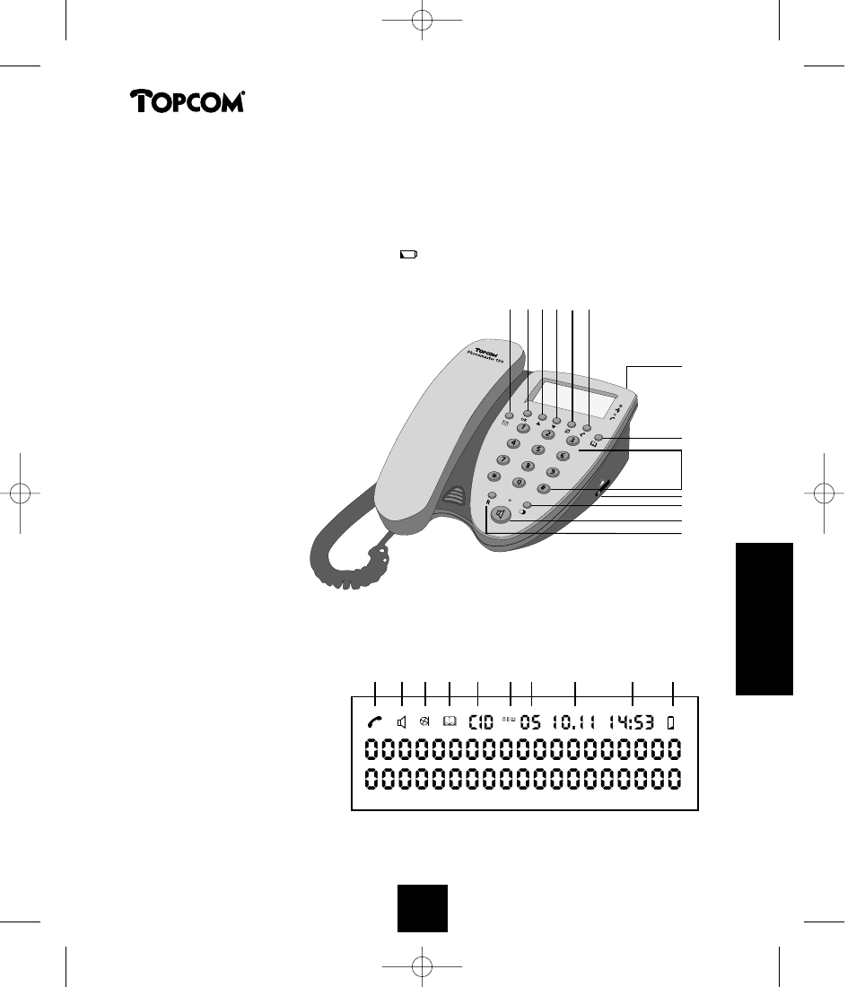 Phonemaster 150 | Topcom PHONEMASTER 150 User Manual | Page 24 / 29