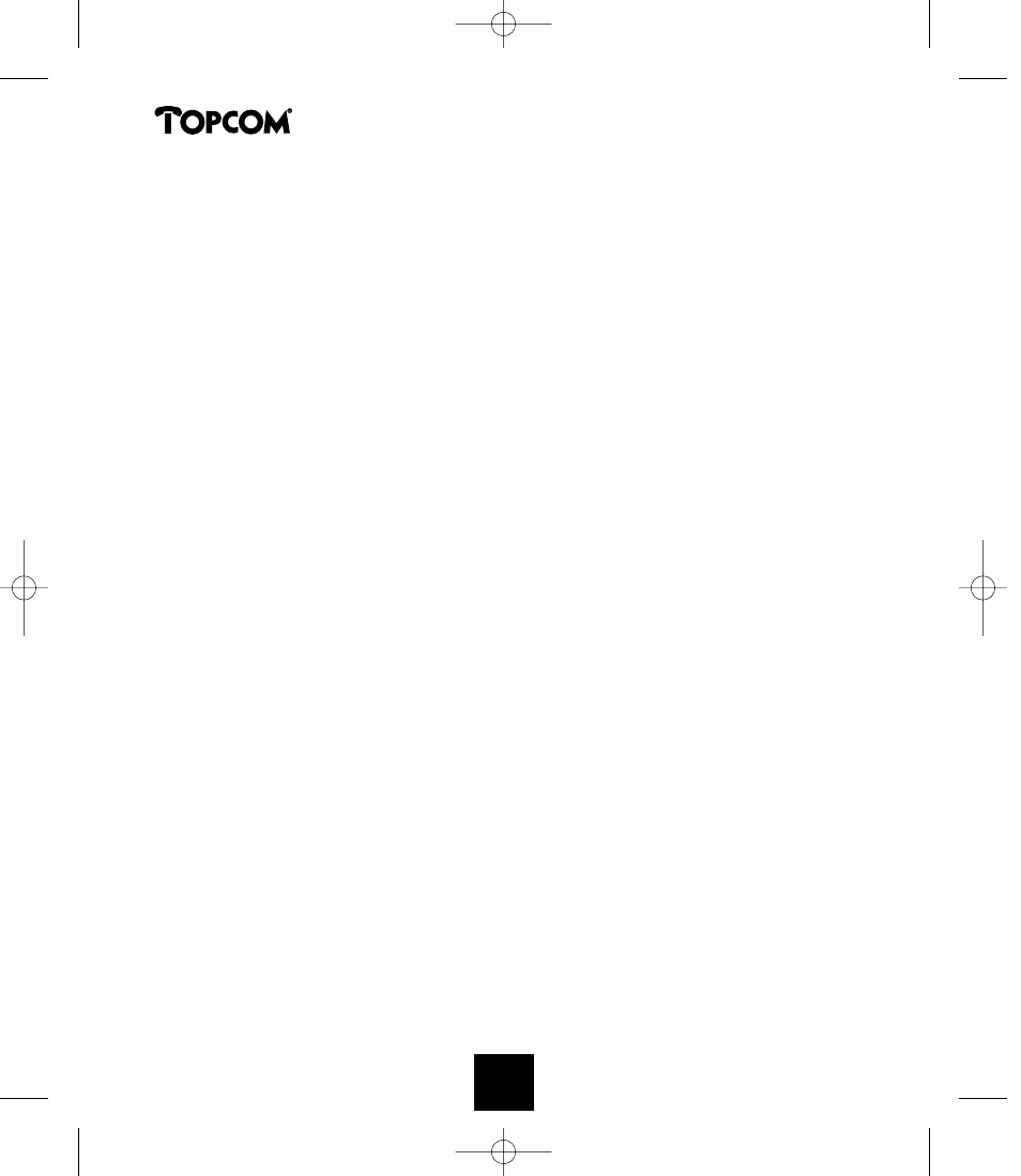 Phonemaster 150 | Topcom PHONEMASTER 150 User Manual | Page 5 / 29