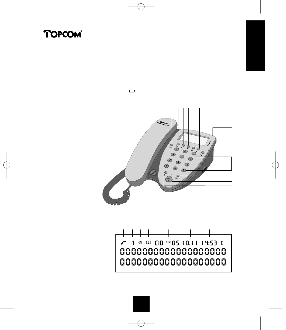 Phonemaster 150 | Topcom PHONEMASTER 150 User Manual | Page 6 / 29