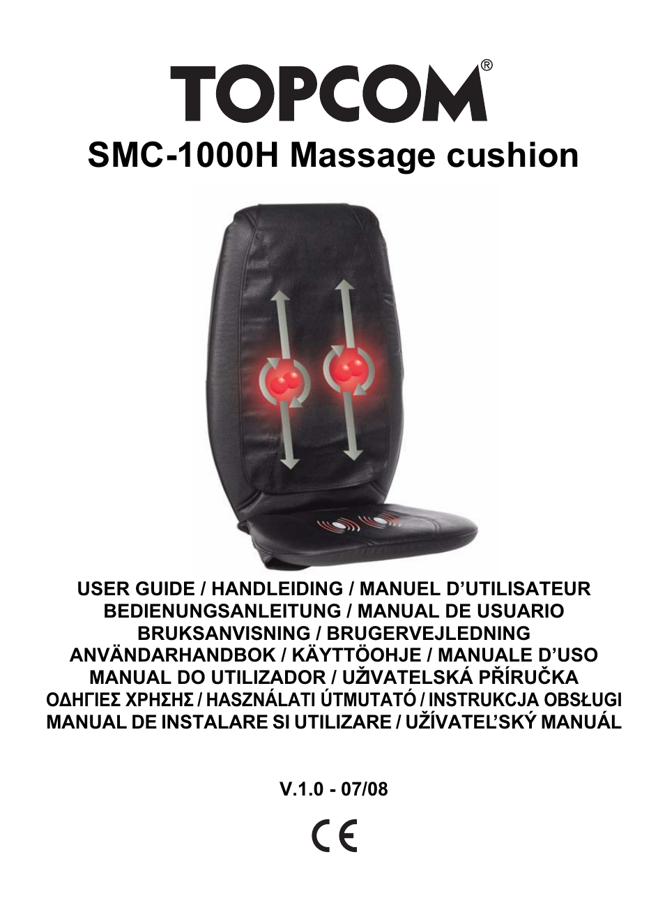 Topcom SMC-1000H User Manual | 92 pages