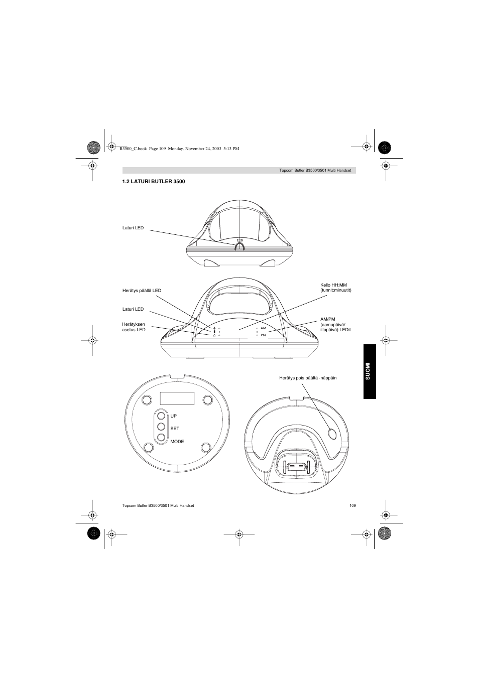Topcom Butler 3501 User Manual | Page 109 / 120