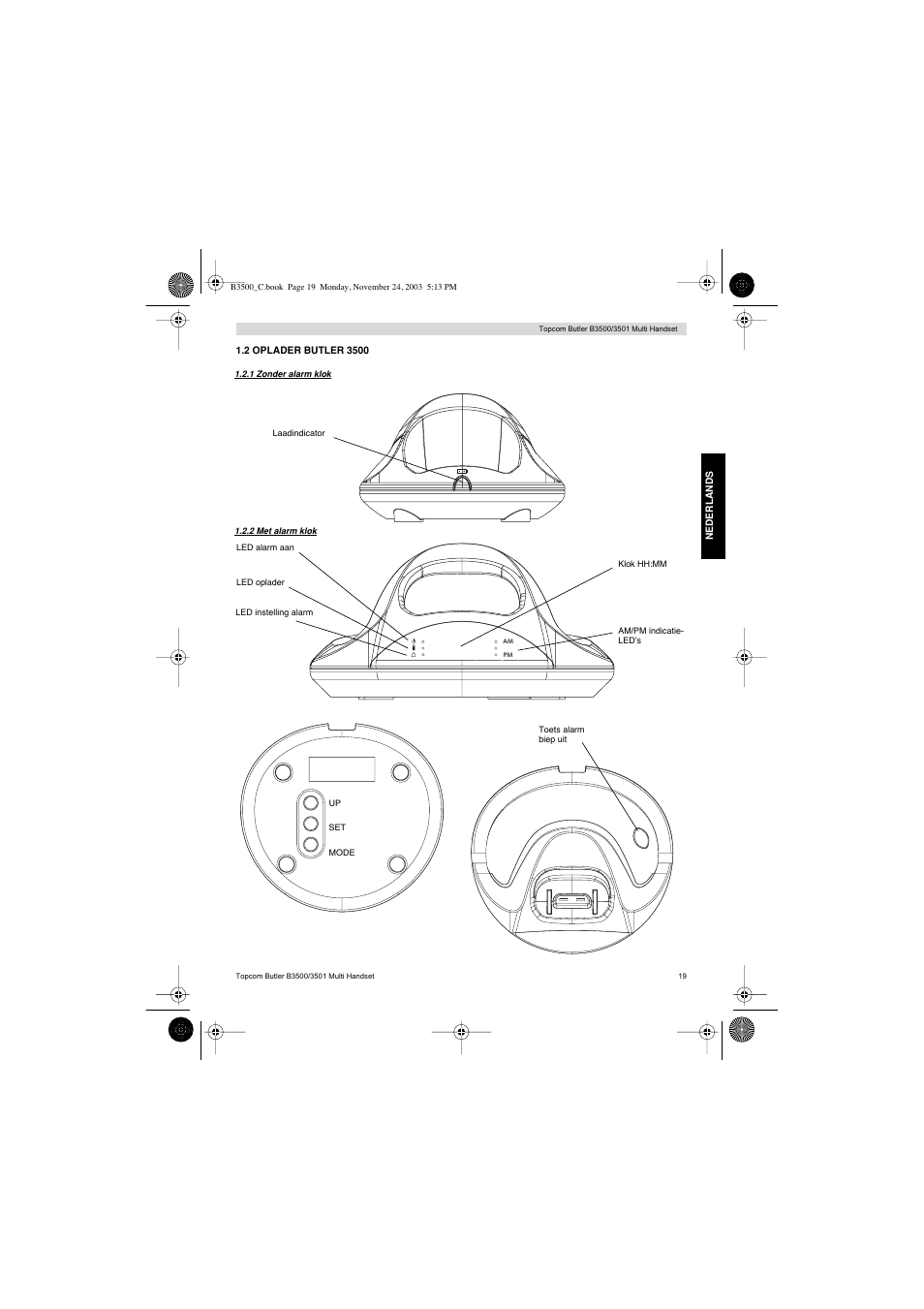 Topcom Butler 3501 User Manual | Page 19 / 120