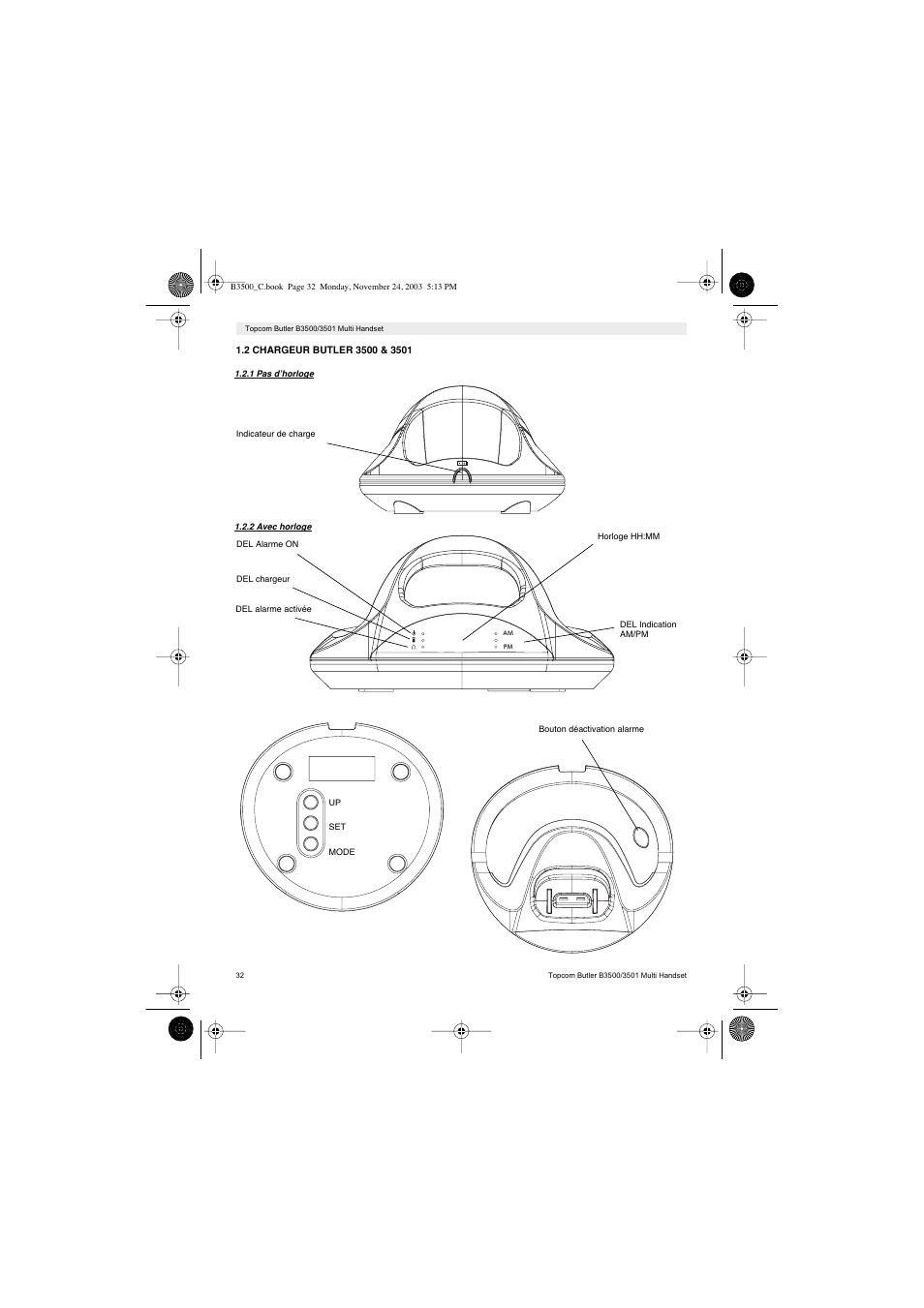 Topcom Butler 3501 User Manual | Page 32 / 120