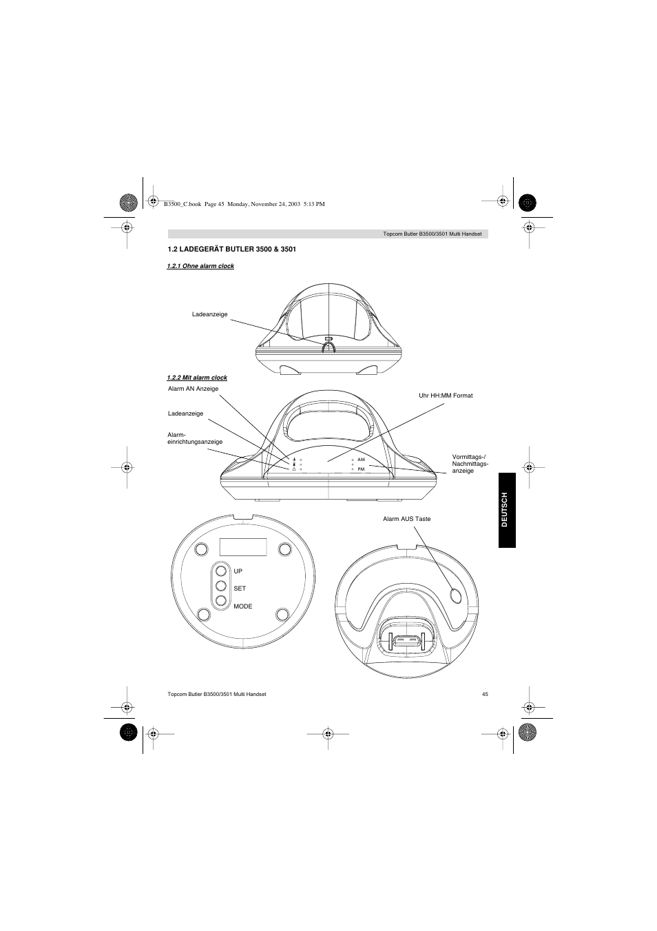 Topcom Butler 3501 User Manual | Page 45 / 120