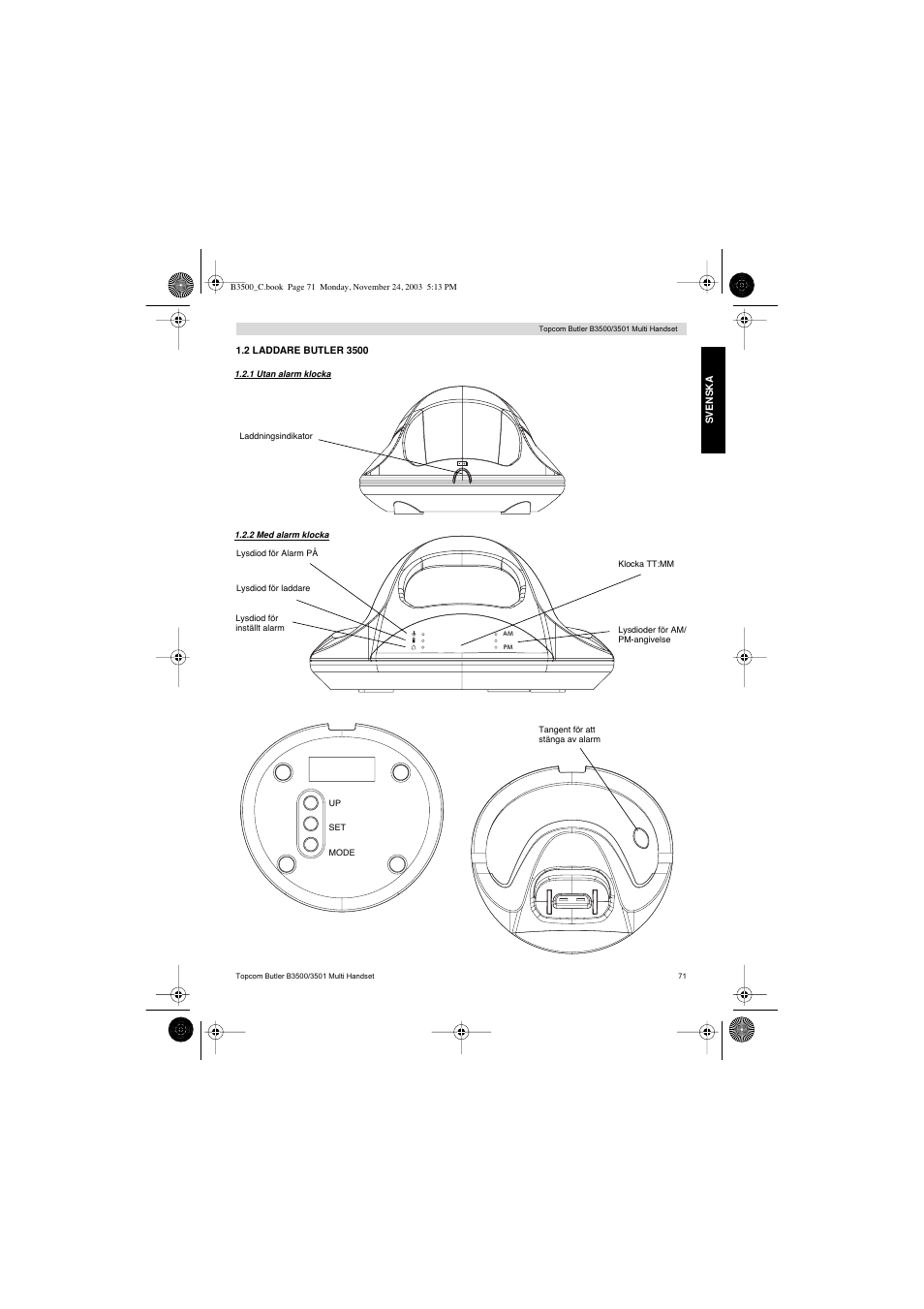 Topcom Butler 3501 User Manual | Page 71 / 120