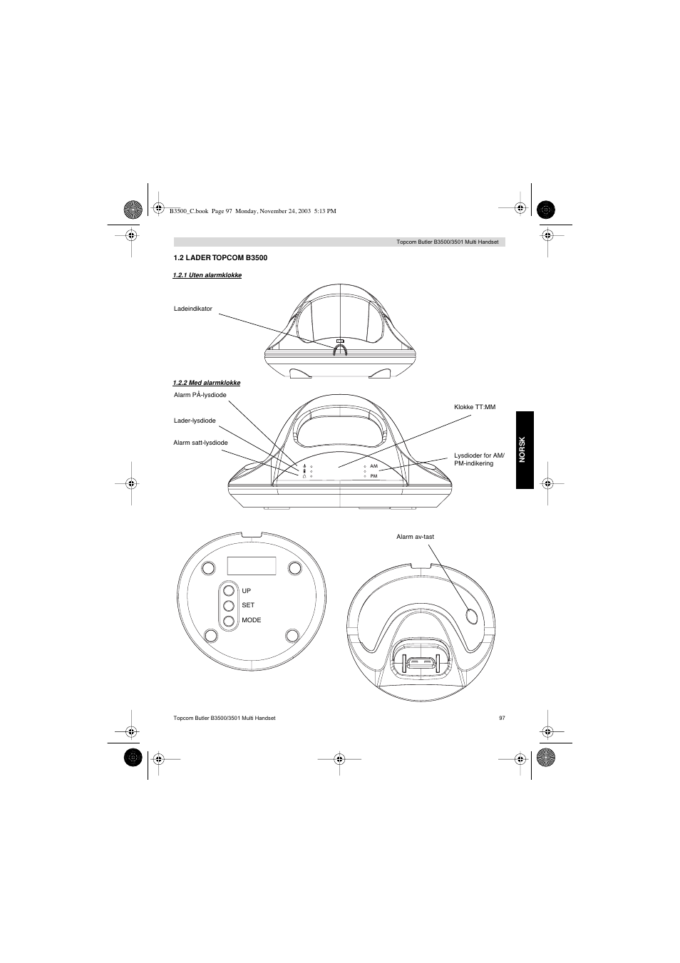 Topcom Butler 3501 User Manual | Page 97 / 120