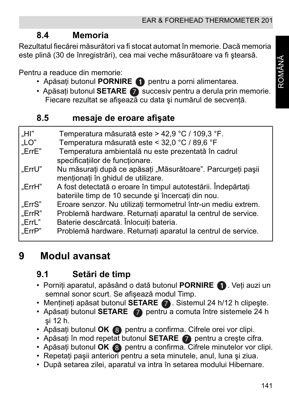 9modul avansat | Topcom CE0123 User Manual | Page 141 / 156