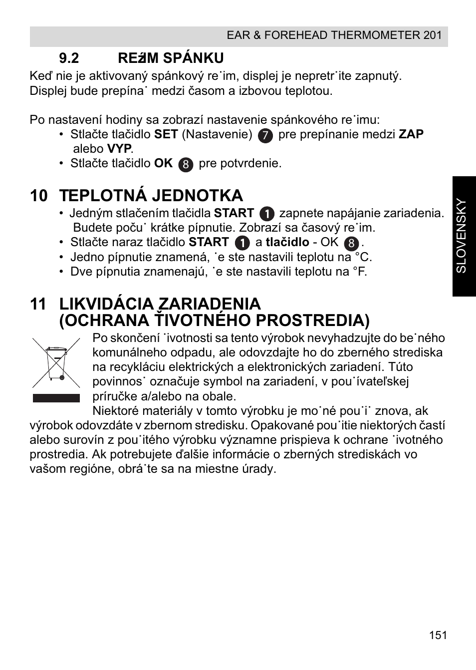 10 teplotná jednotka | Topcom CE0123 User Manual | Page 151 / 156
