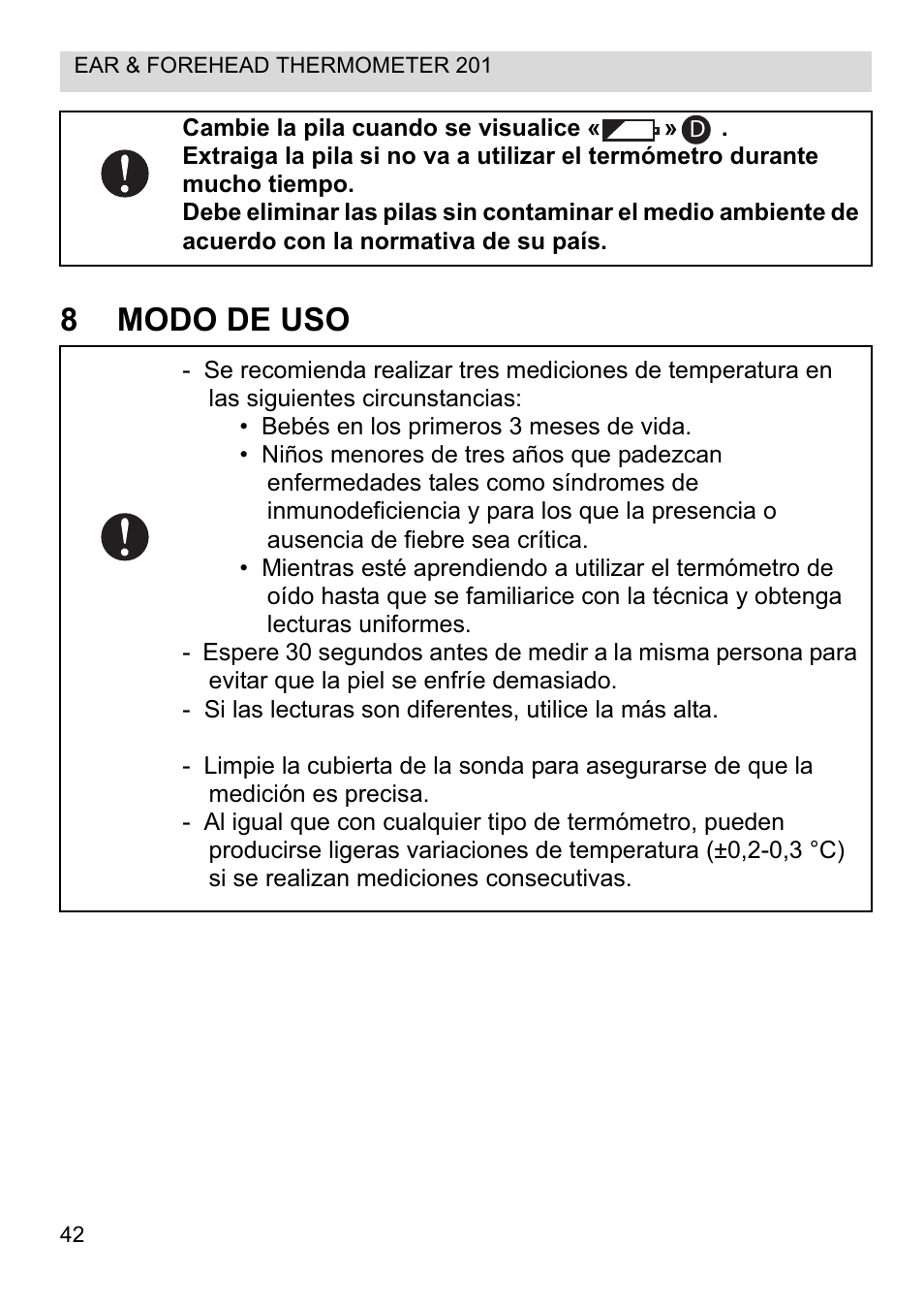 8modo de uso | Topcom CE0123 User Manual | Page 42 / 156
