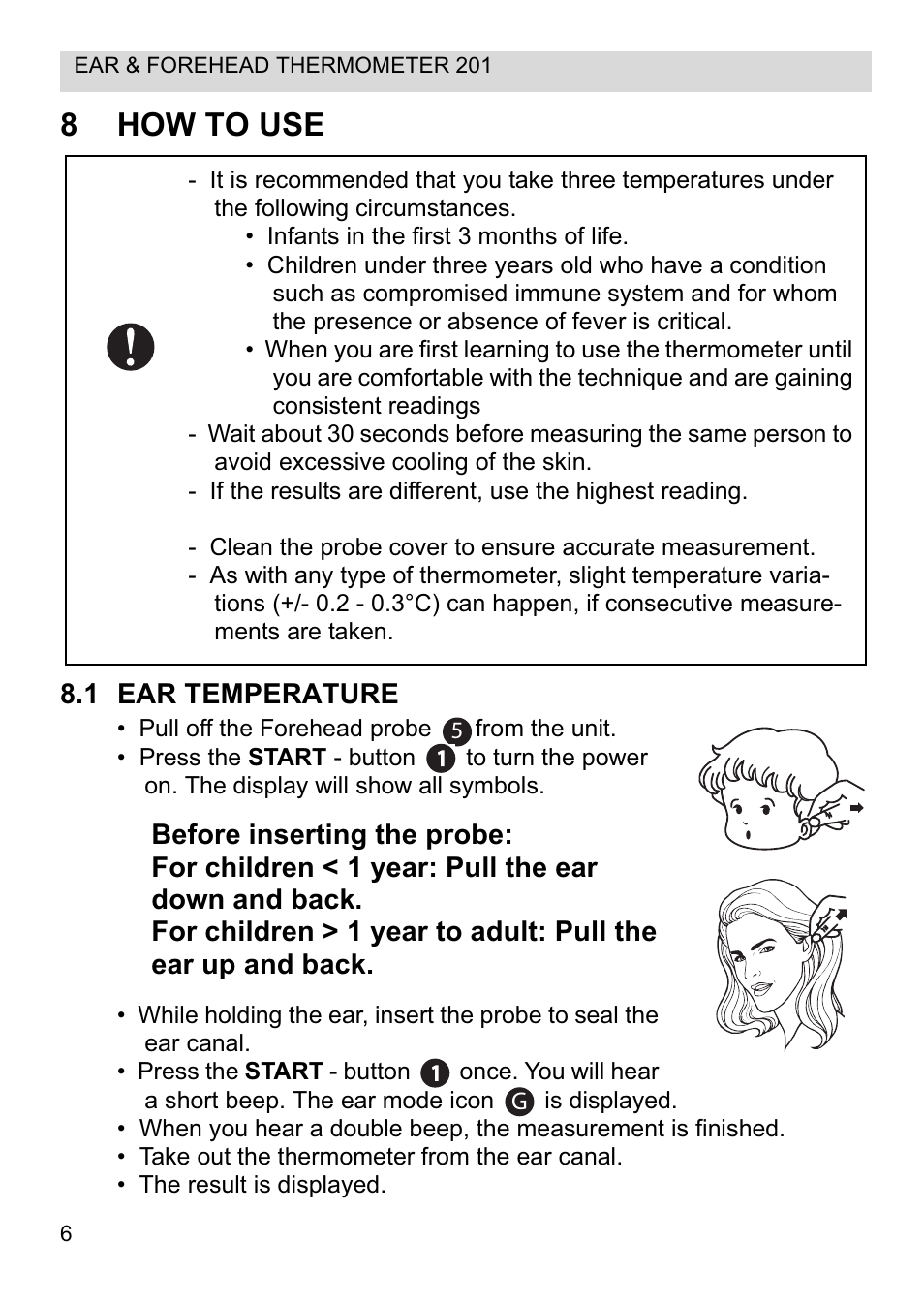 8how to use | Topcom CE0123 User Manual | Page 6 / 156