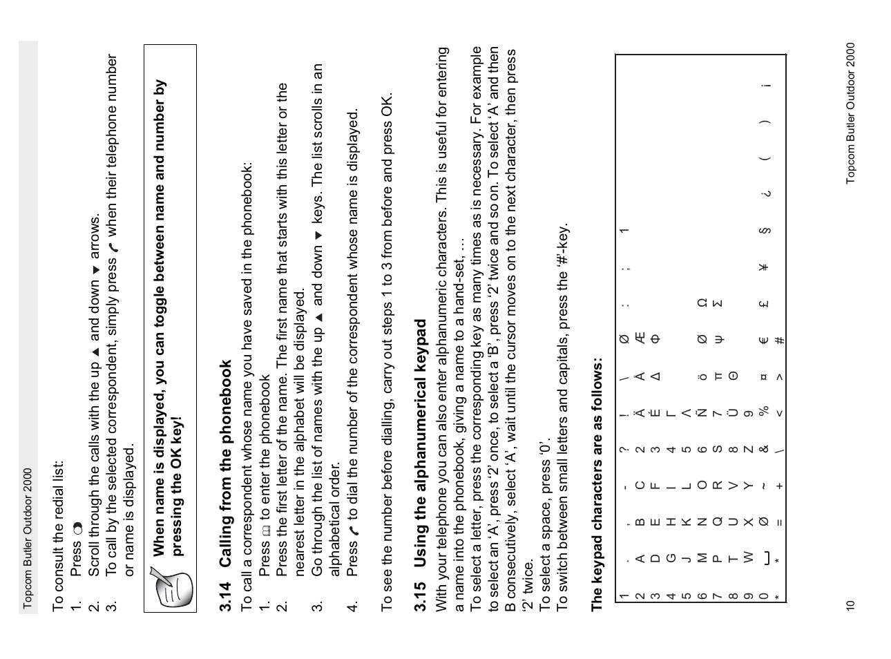 Topcom Butler 1.1 User Manual | Page 10 / 28