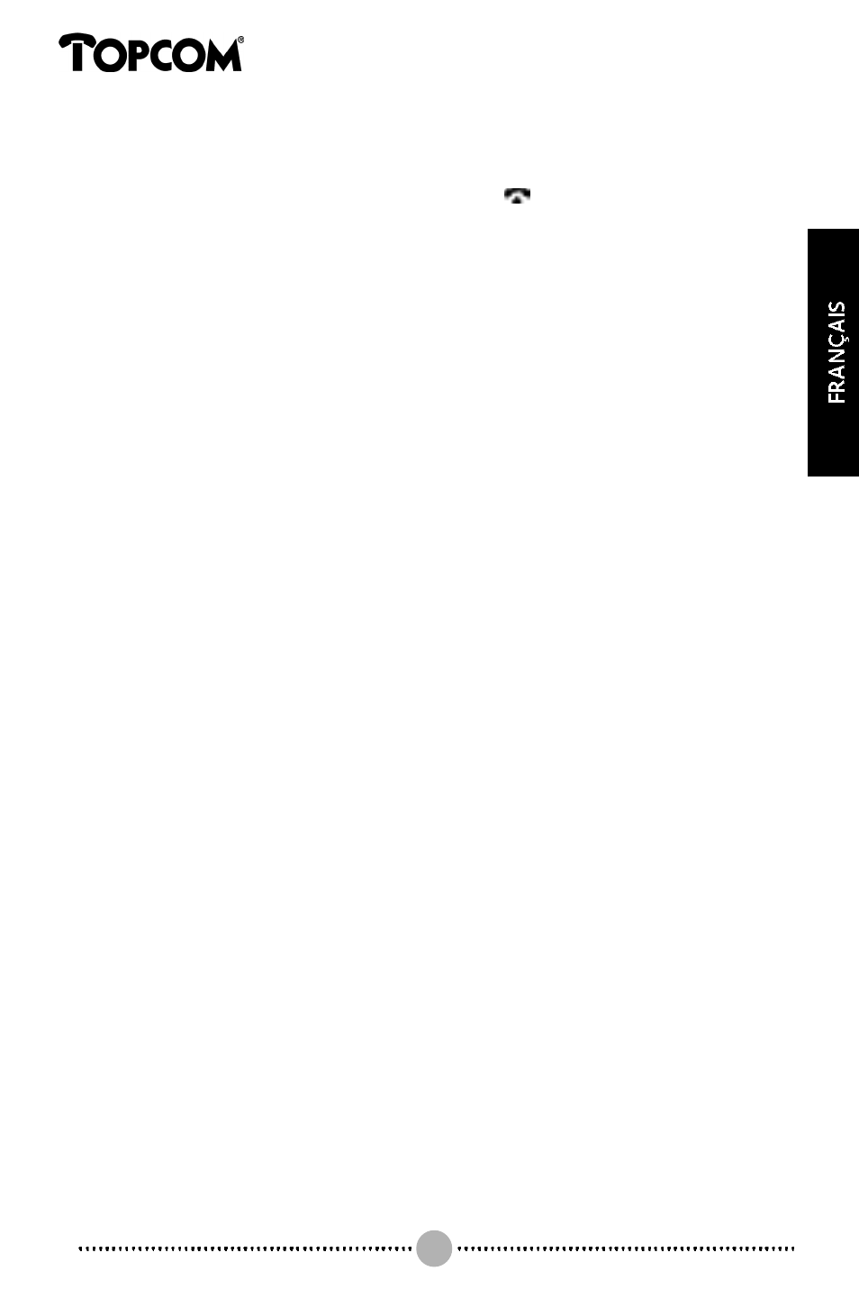 Topcom BUTLER 132 User Manual | Page 15 / 39
