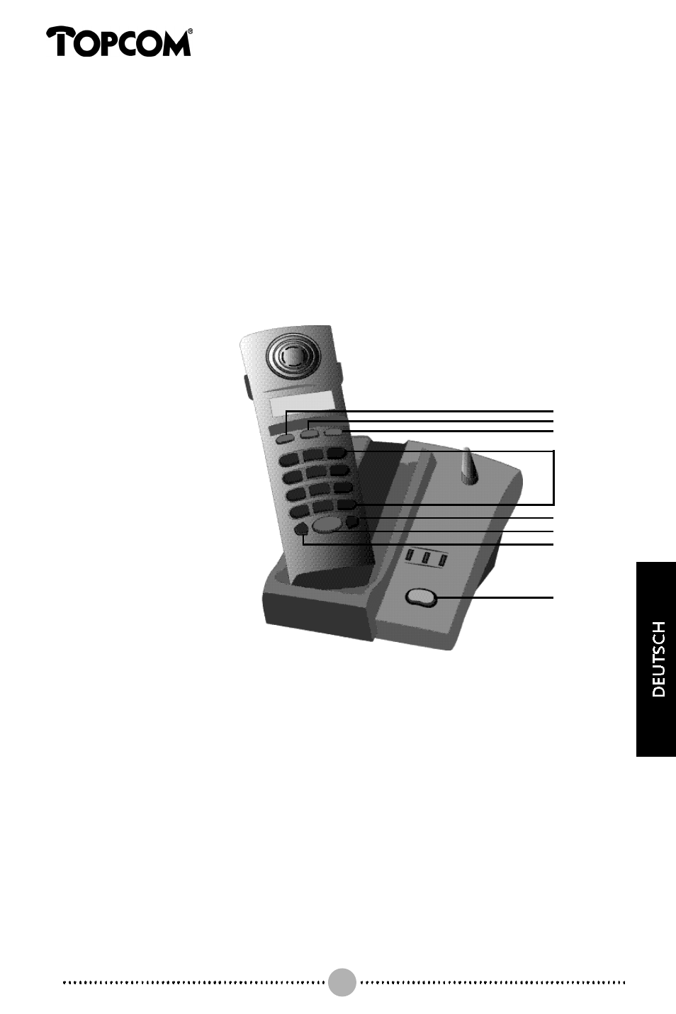 2 installation | Topcom BUTLER 132 User Manual | Page 31 / 39
