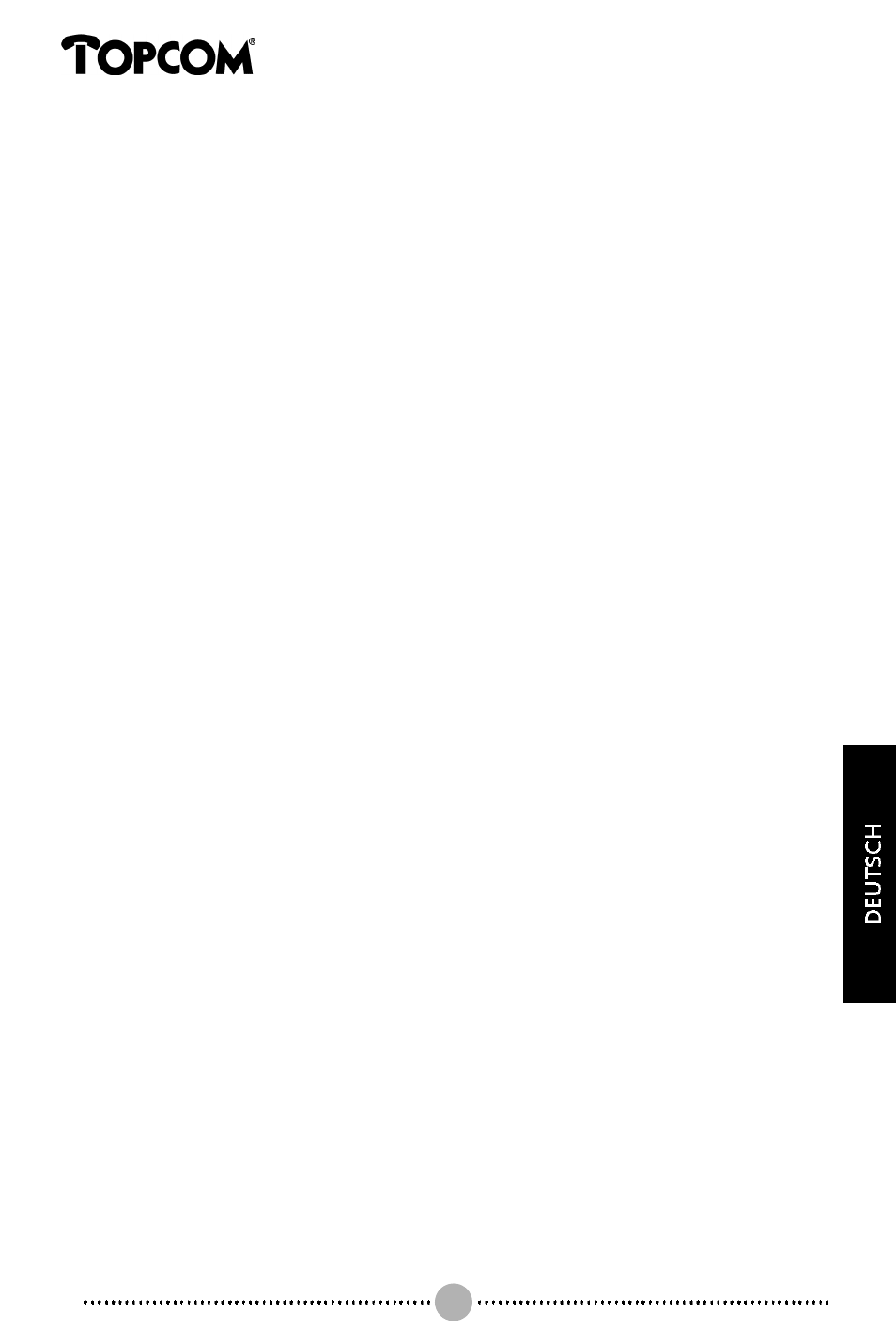 Topcom BUTLER 132 User Manual | Page 35 / 39
