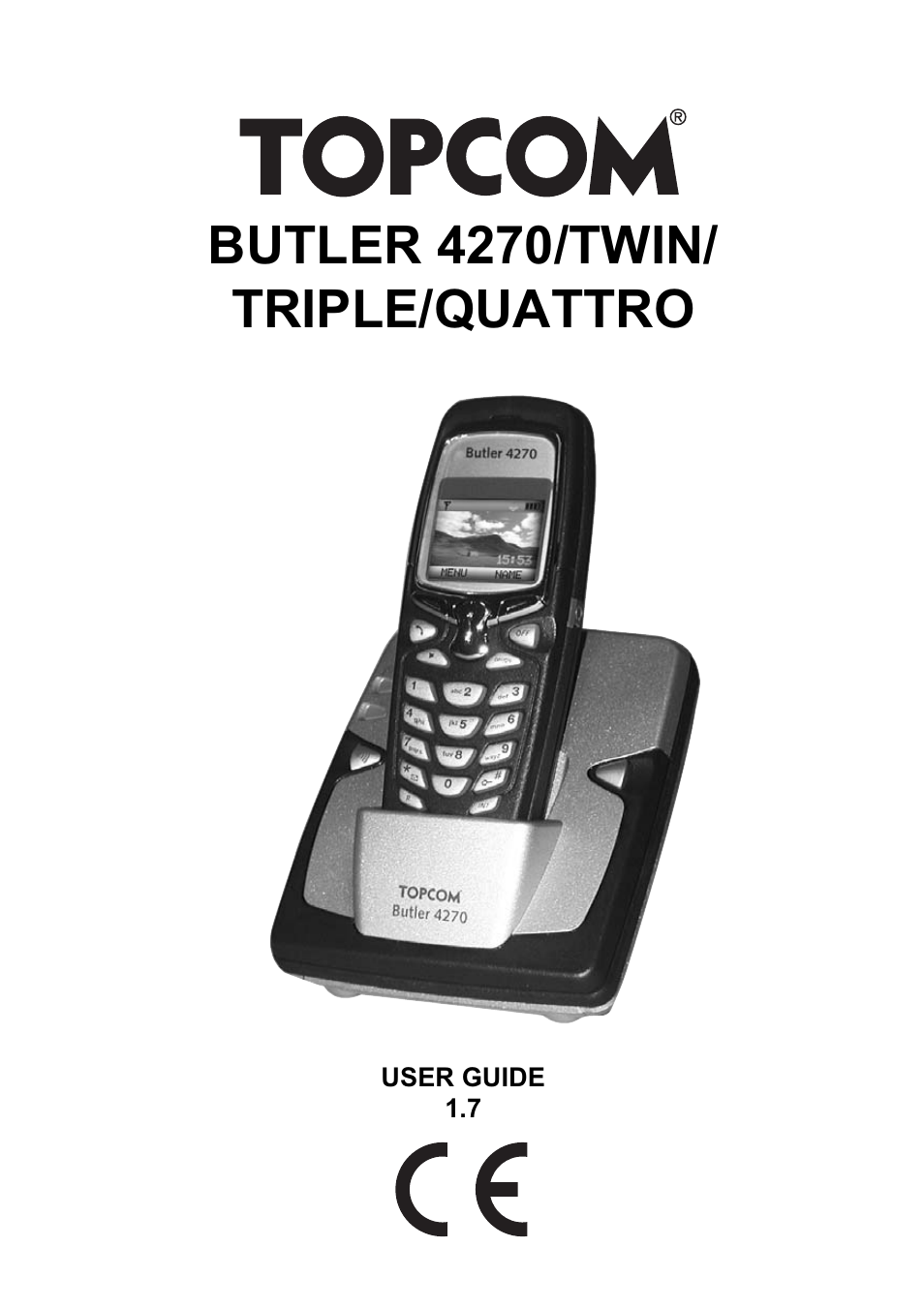 Topcom BUTLER Twin User Manual | 28 pages