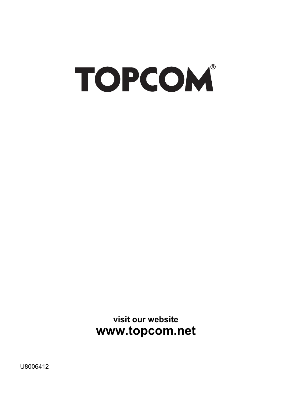 Topcom BUTLER Twin User Manual | Page 28 / 28
