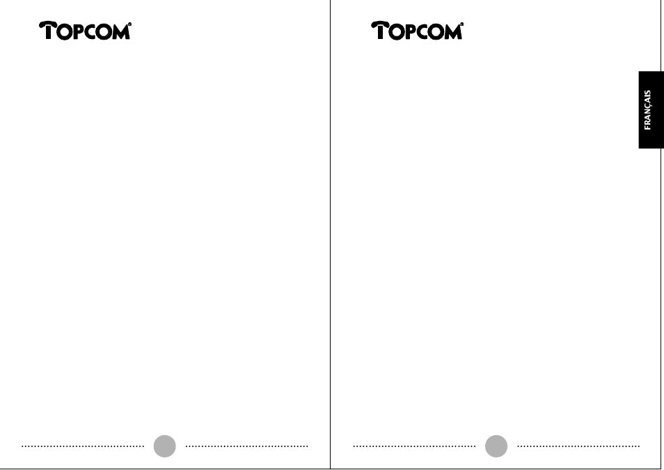 Deskmaster 125 | Topcom DESKMASTER 125 User Manual | Page 16 / 34