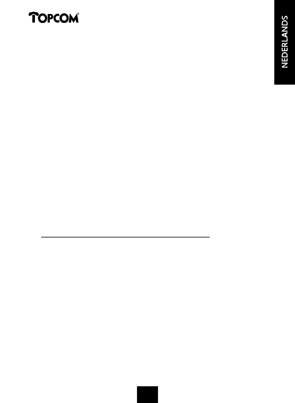 Topcom CALLMASTER 250 User Manual | Page 12 / 62