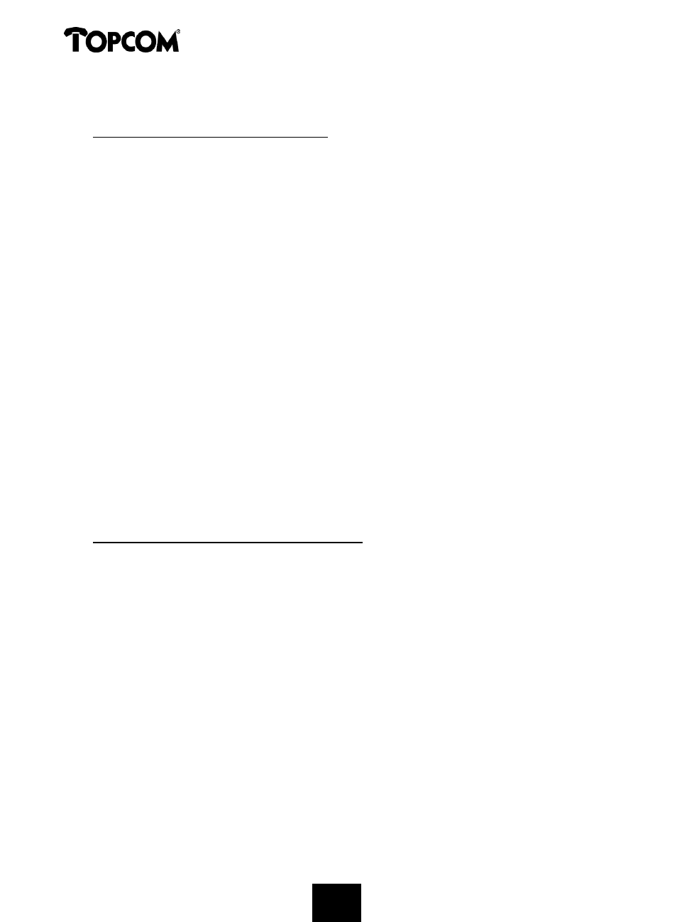 Topcom CALLMASTER 250 User Manual | Page 21 / 62