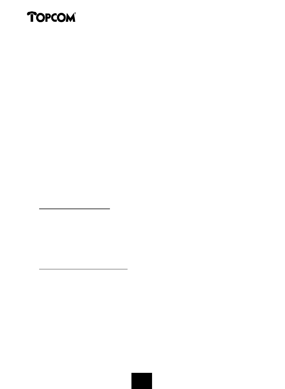 Topcom CALLMASTER 250 User Manual | Page 29 / 62