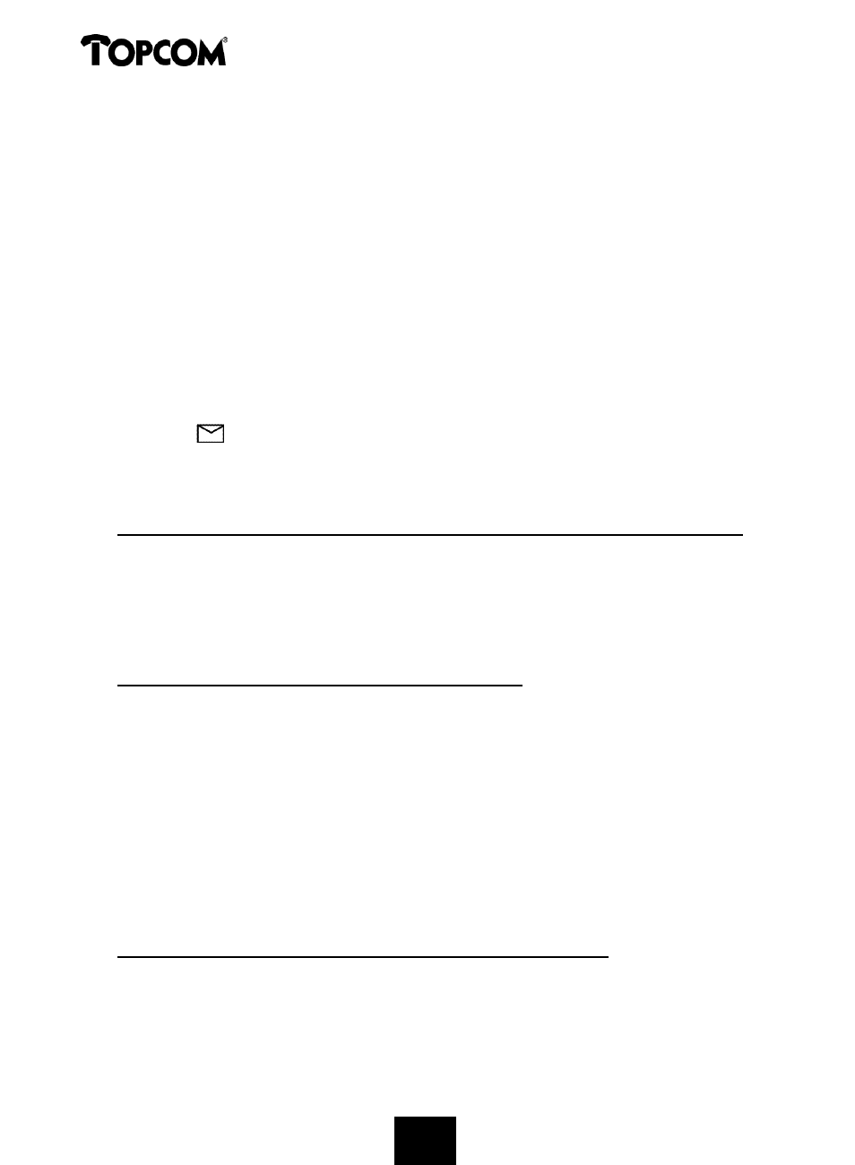Topcom CALLMASTER 250 User Manual | Page 45 / 62