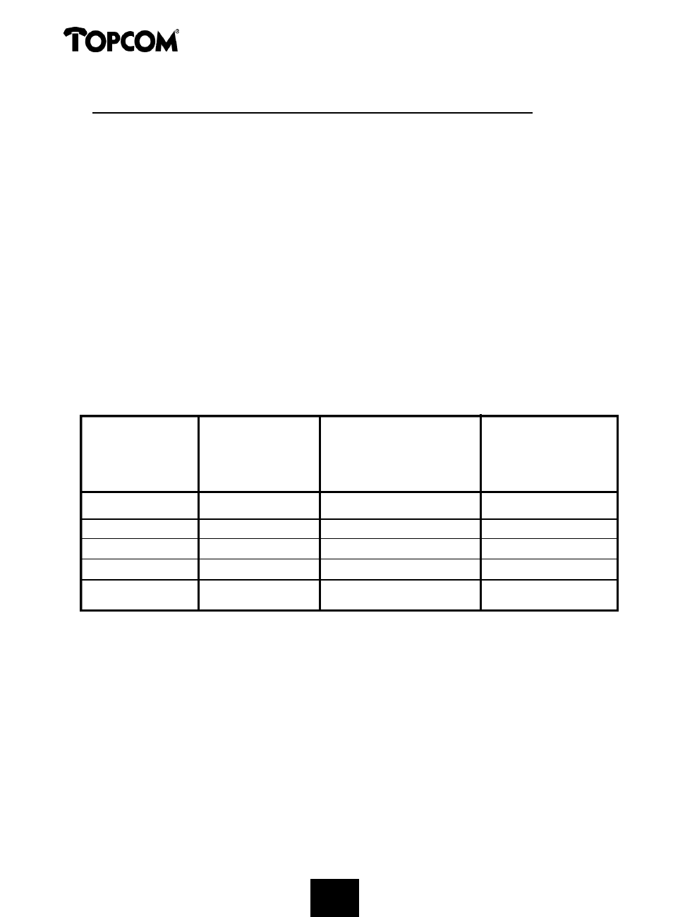 Callmaster 250 | Topcom CALLMASTER 250 User Manual | Page 51 / 62