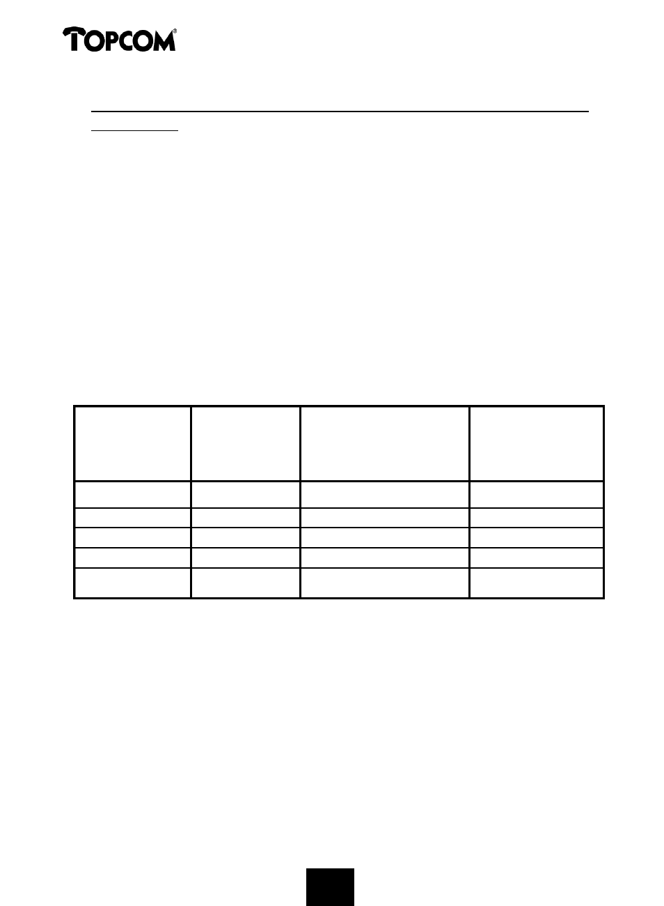 Callmaster 250 | Topcom CALLMASTER 250 User Manual | Page 7 / 62