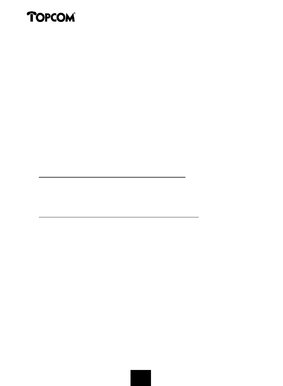 Topcom CALLMASTER 250 User Manual | Page 9 / 62