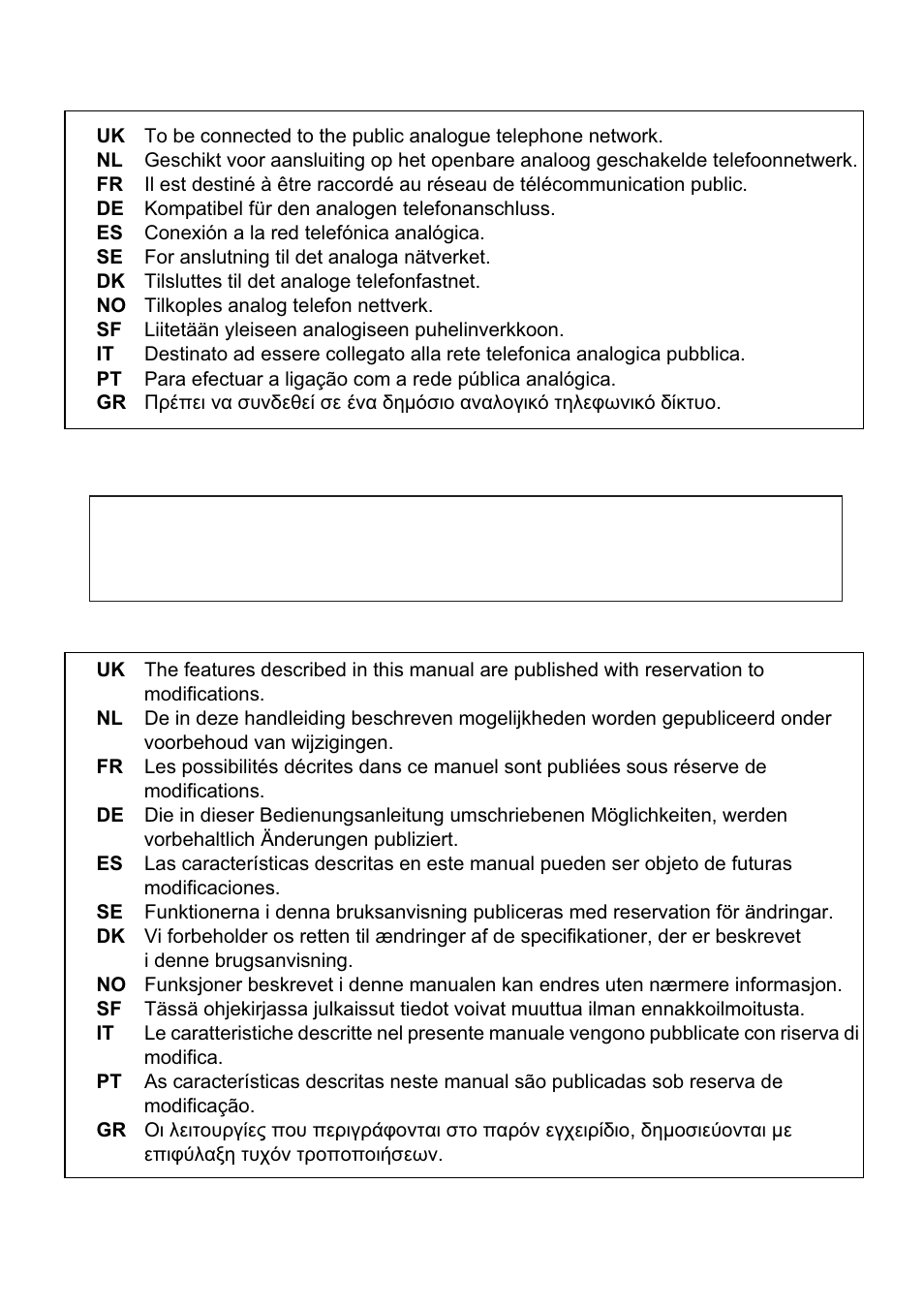 Topcom Butler 4012 User Manual | Page 2 / 28