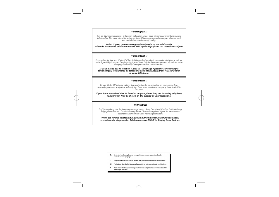 Topcom COCOON 85 User Manual | Page 3 / 47
