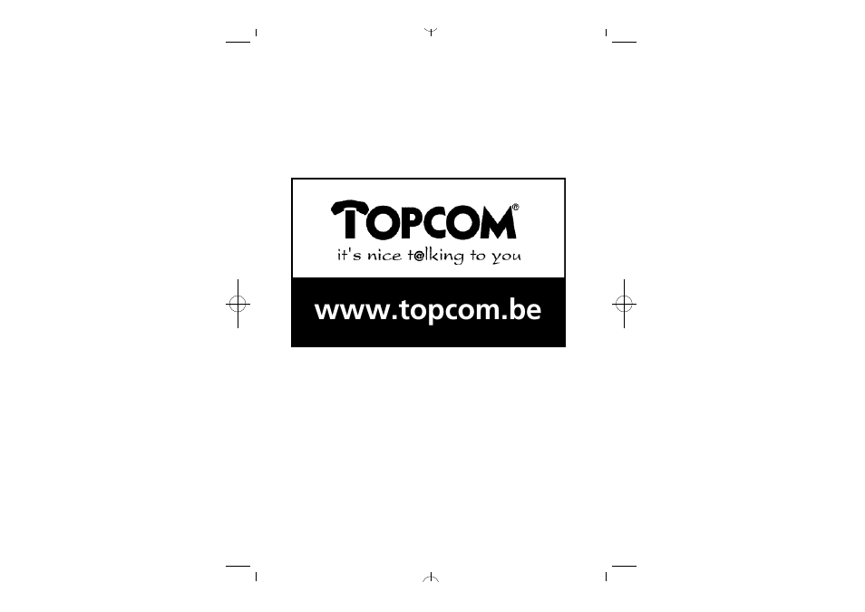 Topcom COCOON 85 User Manual | Page 47 / 47