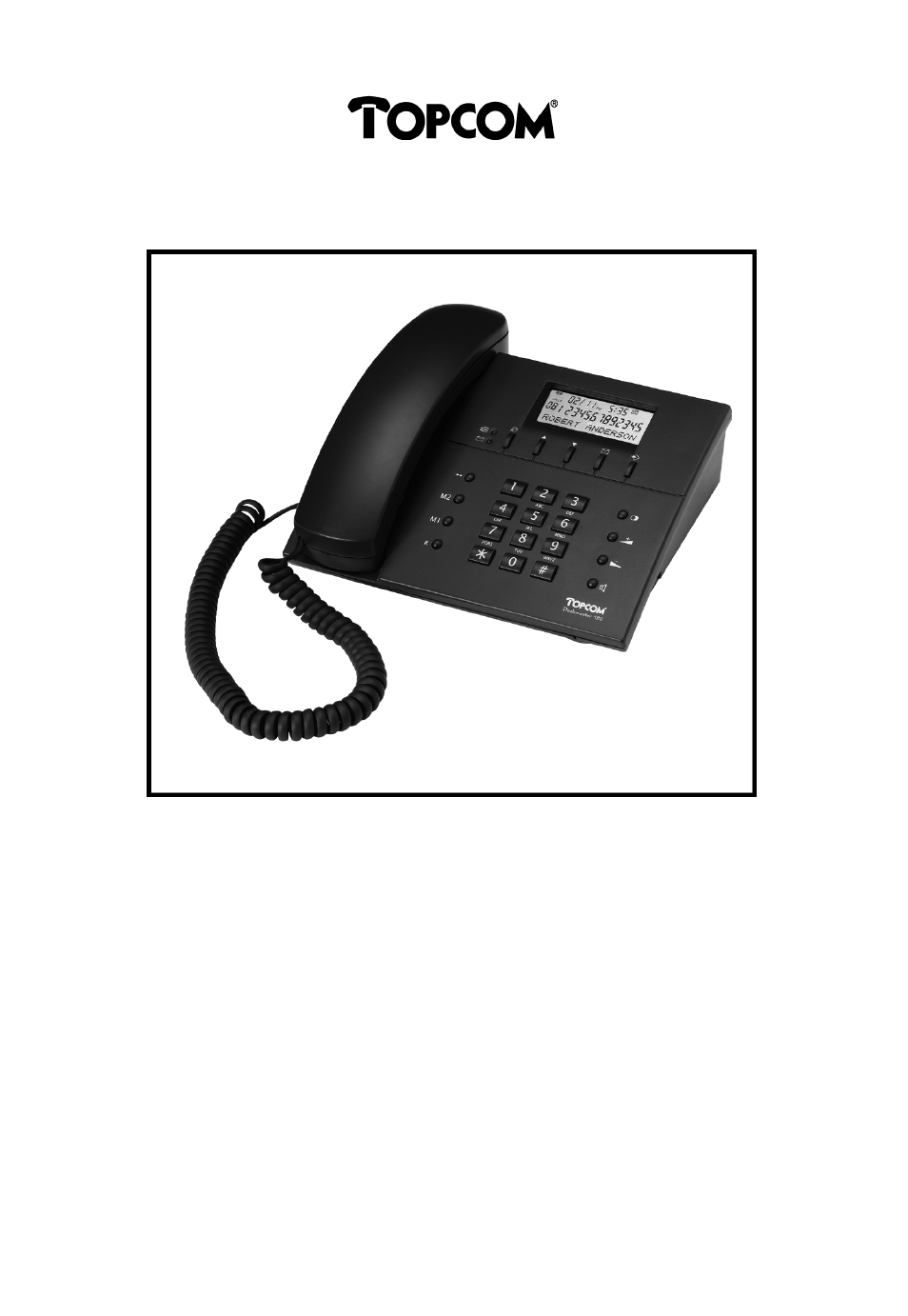 Topcom DESKMASTER 122+ User Manual | 31 pages