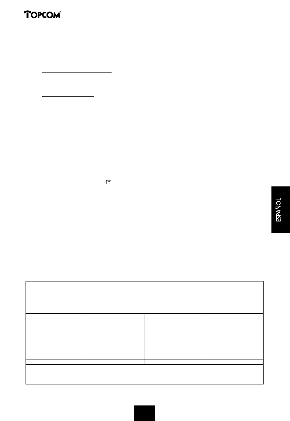 Deskmaster 122 | Topcom DESKMASTER 122+ User Manual | Page 17 / 31