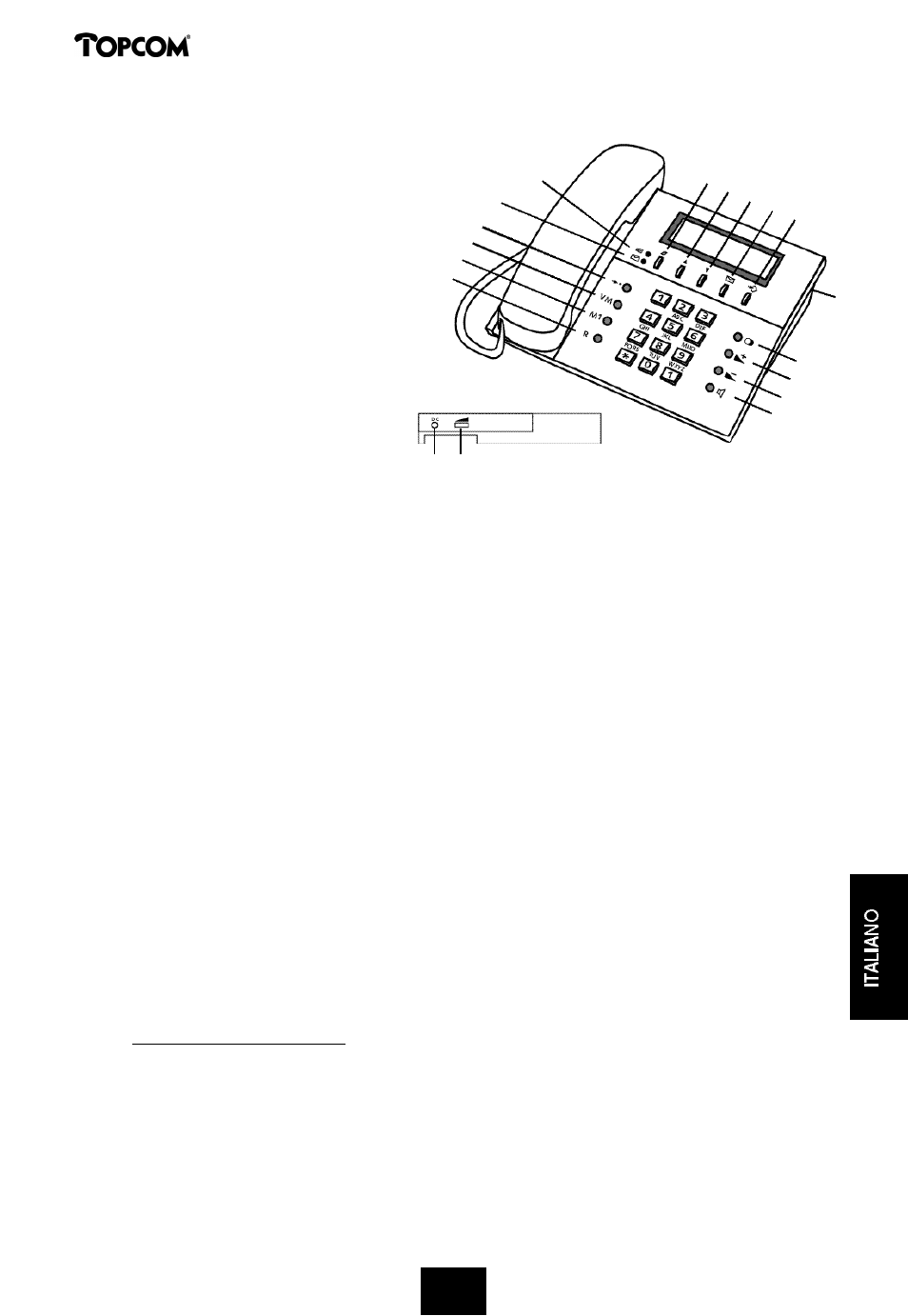 Deskmaster 122 | Topcom DESKMASTER 122+ User Manual | Page 21 / 31