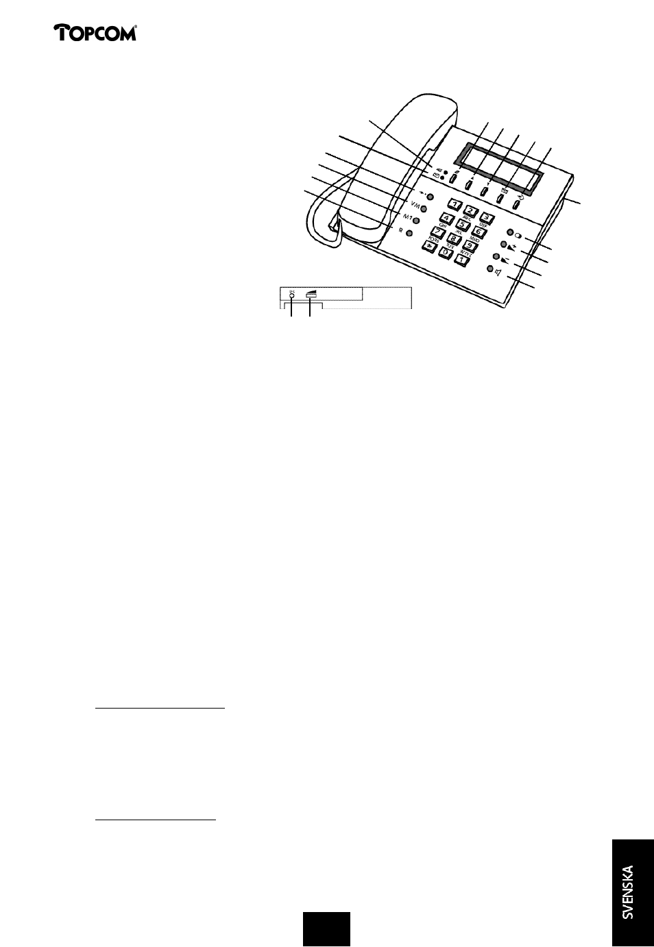 Deskmaster 122 | Topcom DESKMASTER 122+ User Manual | Page 27 / 31