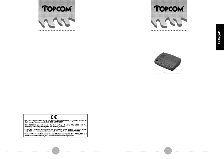 Agia | Topcom AGIA User Manual | Page 11 / 35