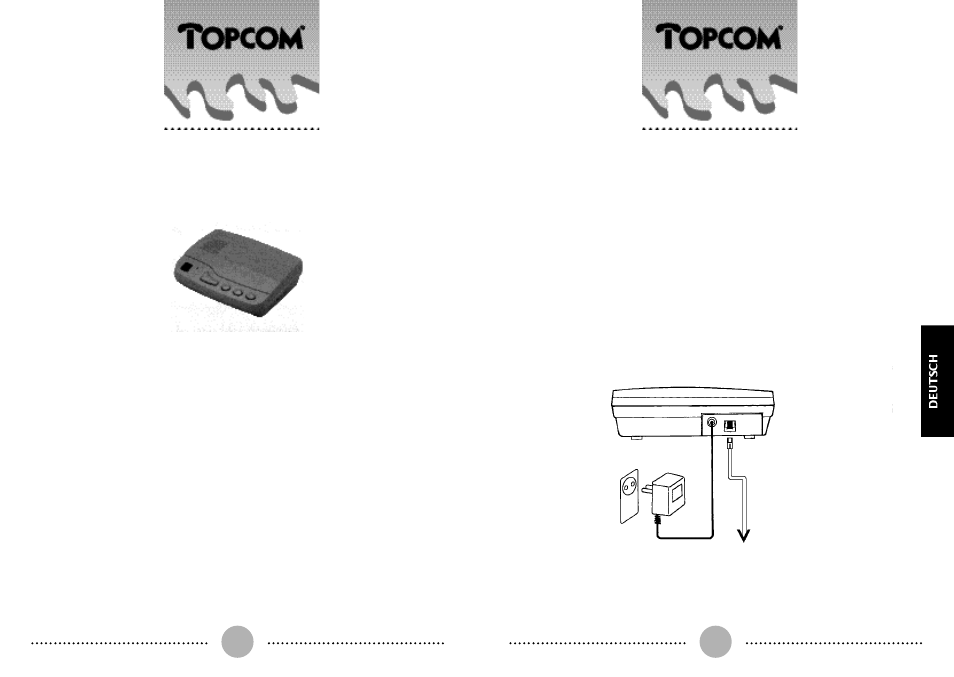 Agia | Topcom AGIA User Manual | Page 27 / 35