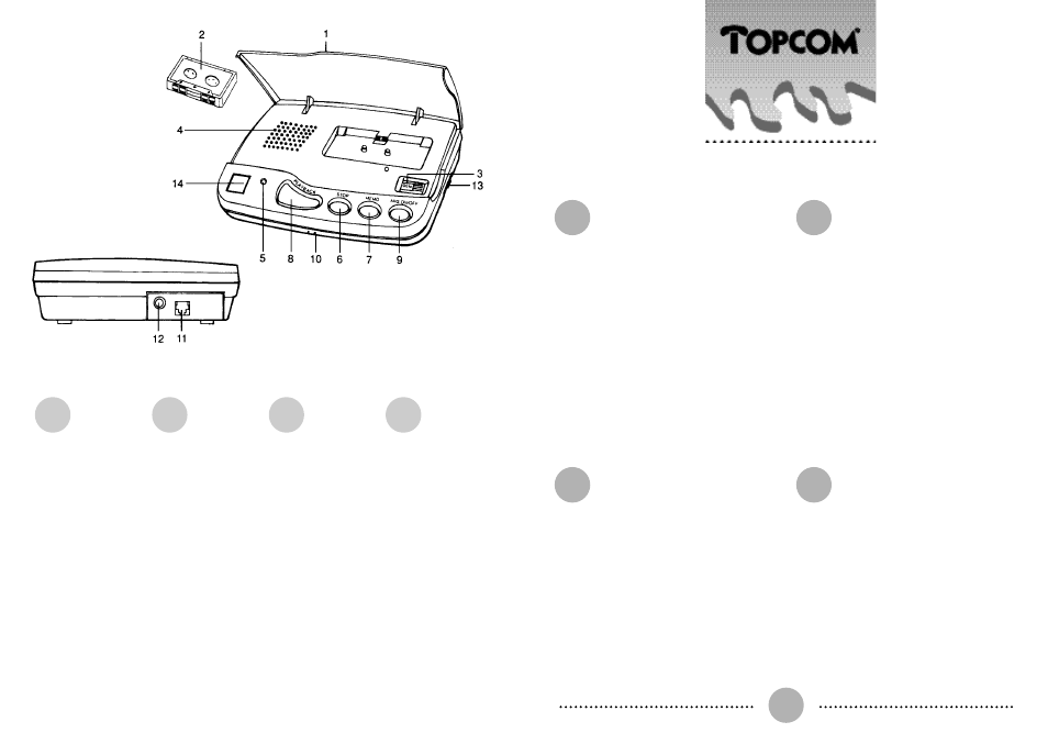 Topcom AGIA User Manual | Page 3 / 35