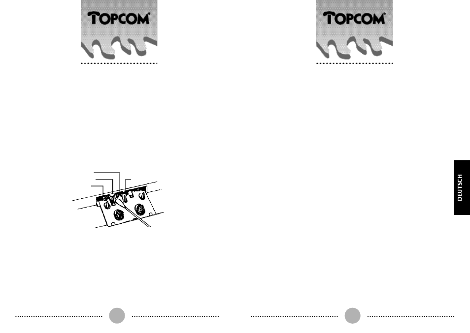 Agia | Topcom AGIA User Manual | Page 33 / 35